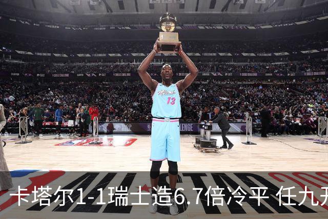 卡塔尔1-1瑞士造6.7倍冷平 任九开53注25.3万元